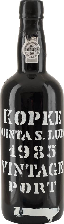 1985 Kopke Port Quinta São Luiz - Stencilled Bottle