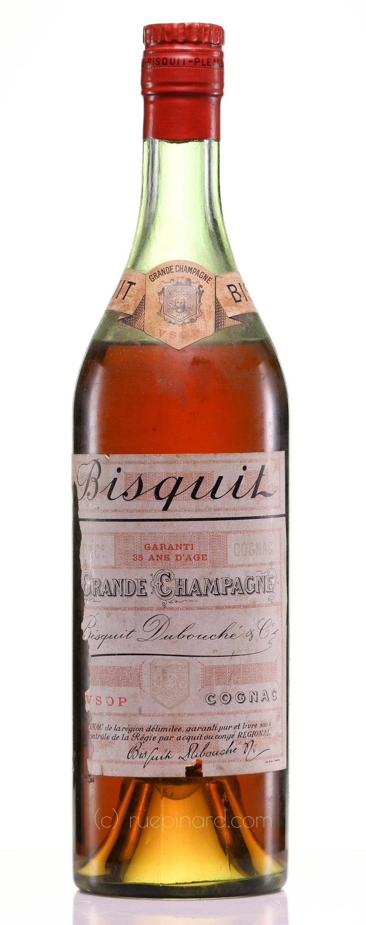 Bisquit-Dubouché Cognac V.S.O.P. - Vintage - Rue Pinard