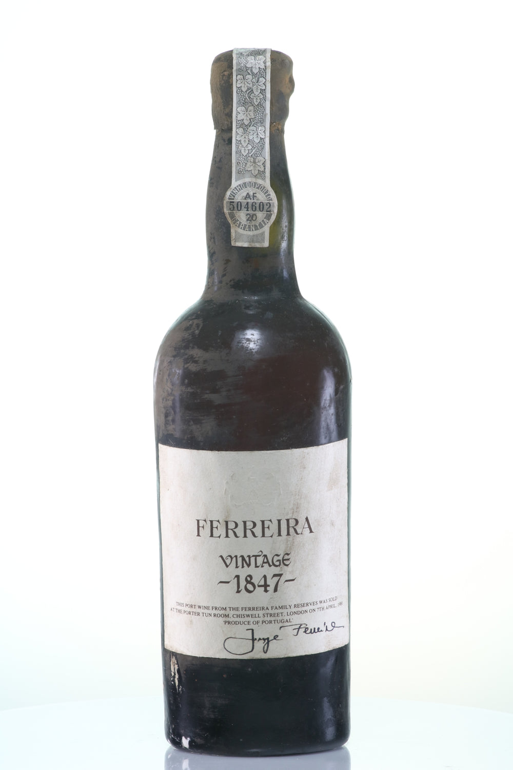 Madeira Leacock's Sercial 1904 - Rue Pinard