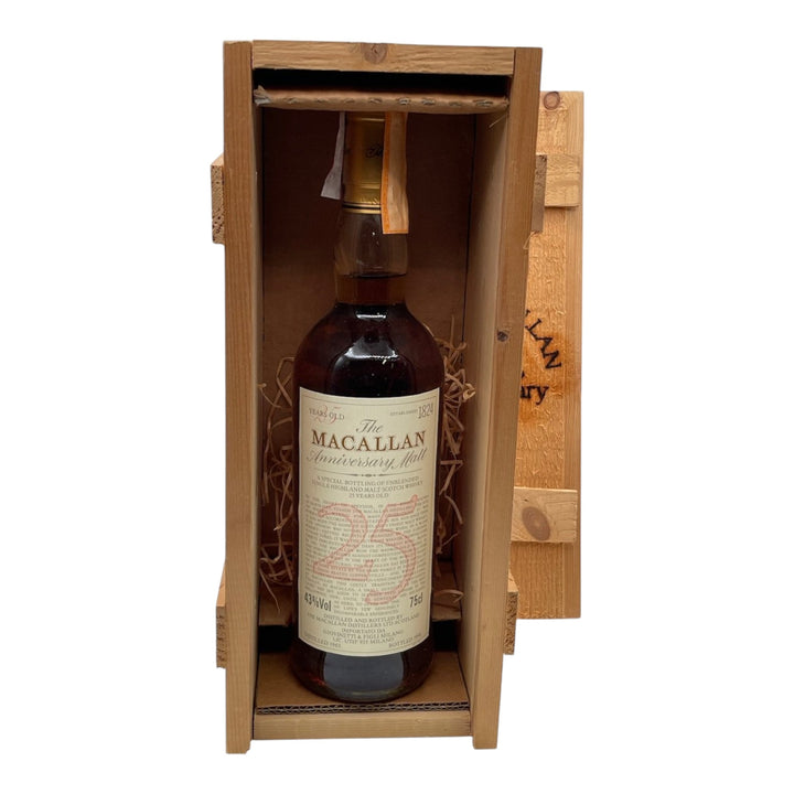 Macallan 25YO Anniversary Whisky 1965