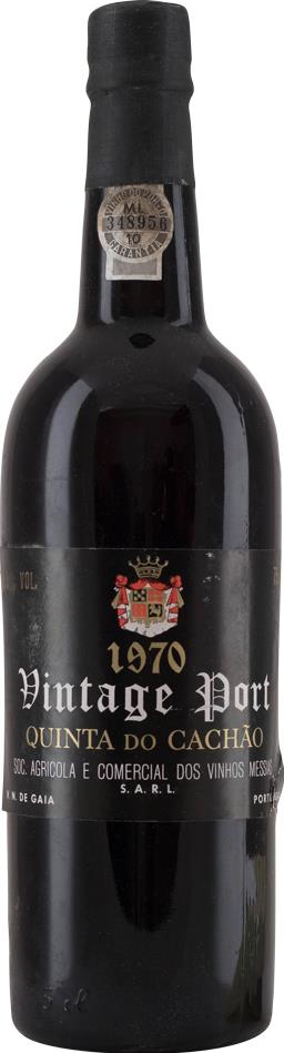 1970 Messias Quinta do Cachão Vintage Port - Rue Pinard