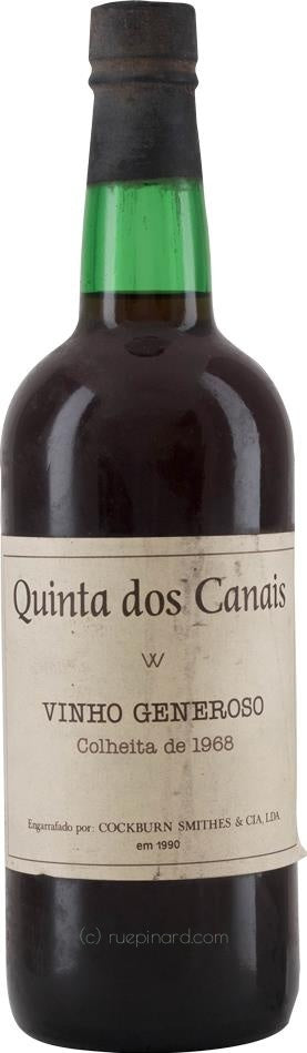 1968 Port Cockburn Quinta Dos Canais Colheita Vinho Generoso - Rue Pinard