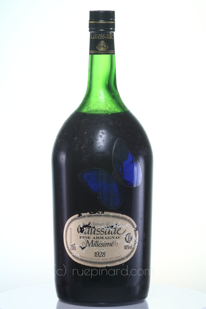 Marquis de Caussade 1928 Millésimé Armagnac - Rue Pinard