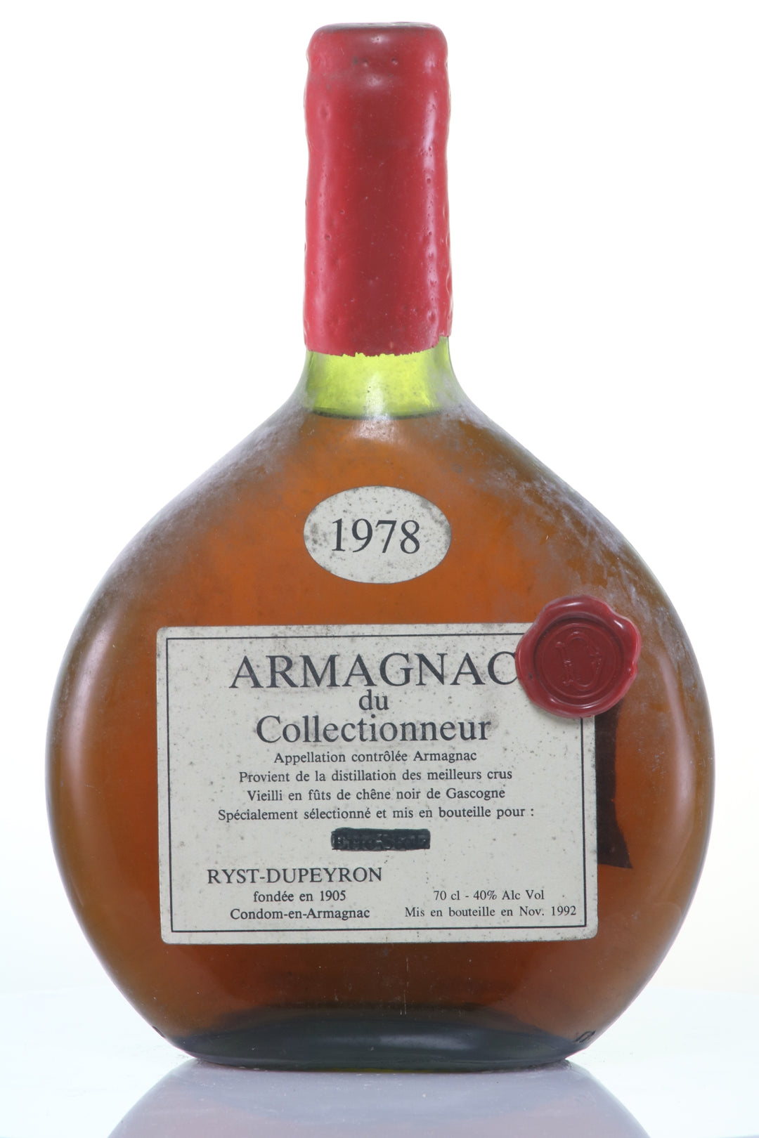 Ryst-Dupeyron Basquaise Armagnac 1978 'du Collectionneur'