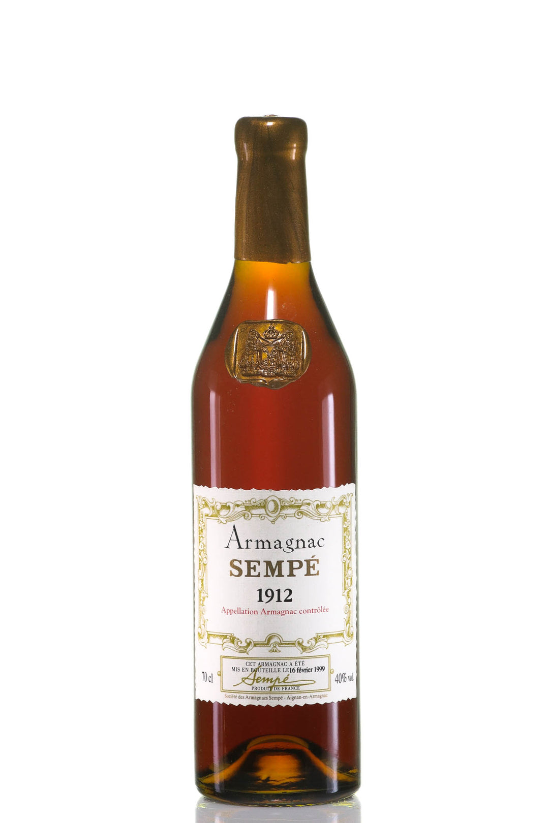 Sempé Armagnac 1912 (1999 Bottling) in Wooden Case