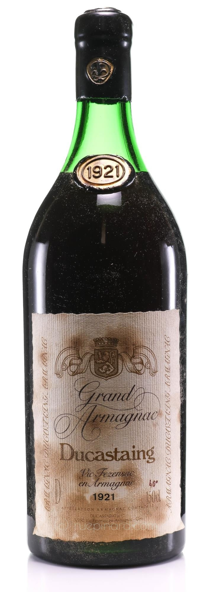 1921 Ducastaing Grande Armagnac 1.5L Magnum with Waxbutton Vintage - Rue Pinard