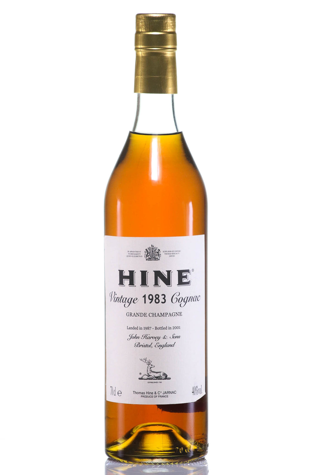 1983 Hine & Co T. Grande Champagne Cognac