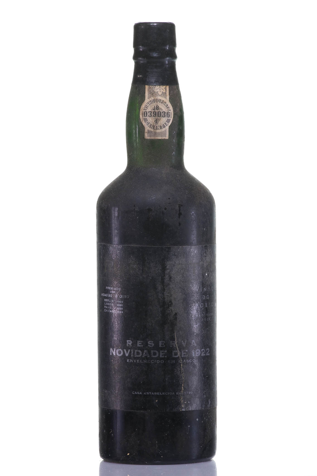 1922 Burmester & Co J.W. Reserva Novidade Port