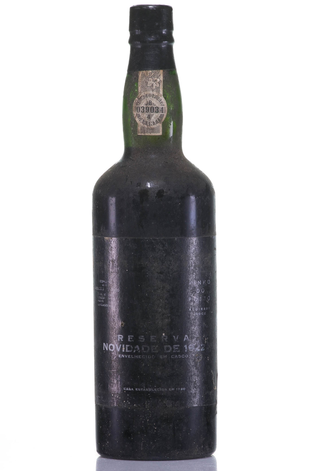 Burmester & Co J.W. Reserva Novidade Port 1922 - Bottled 1977