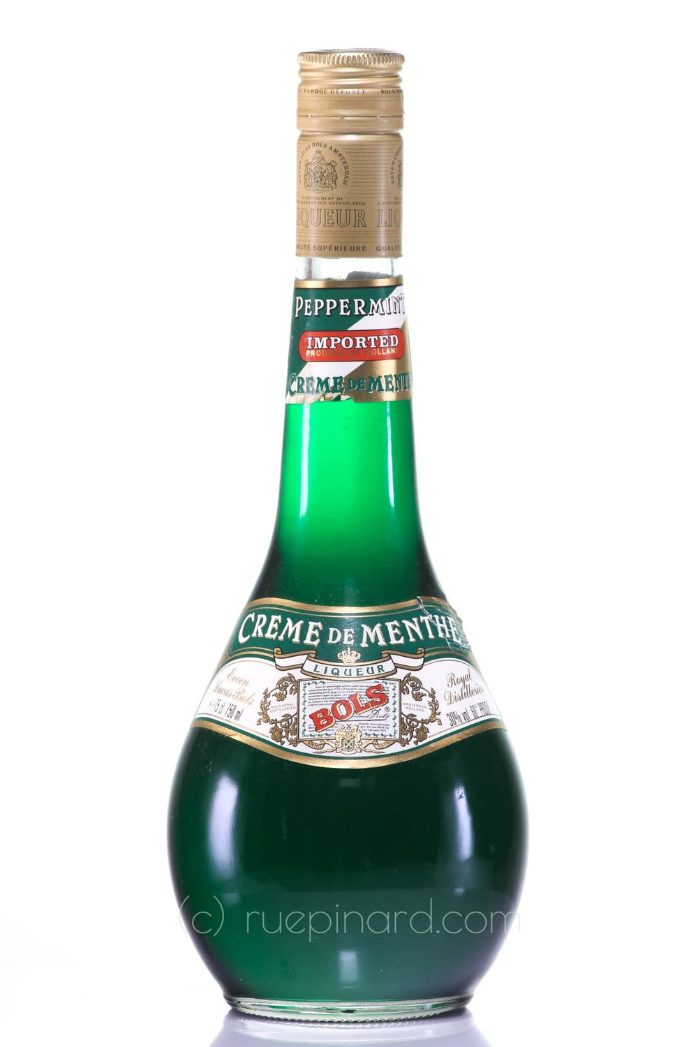 Bols Crème de Menthe 1980 Liqueur - Rue Pinard