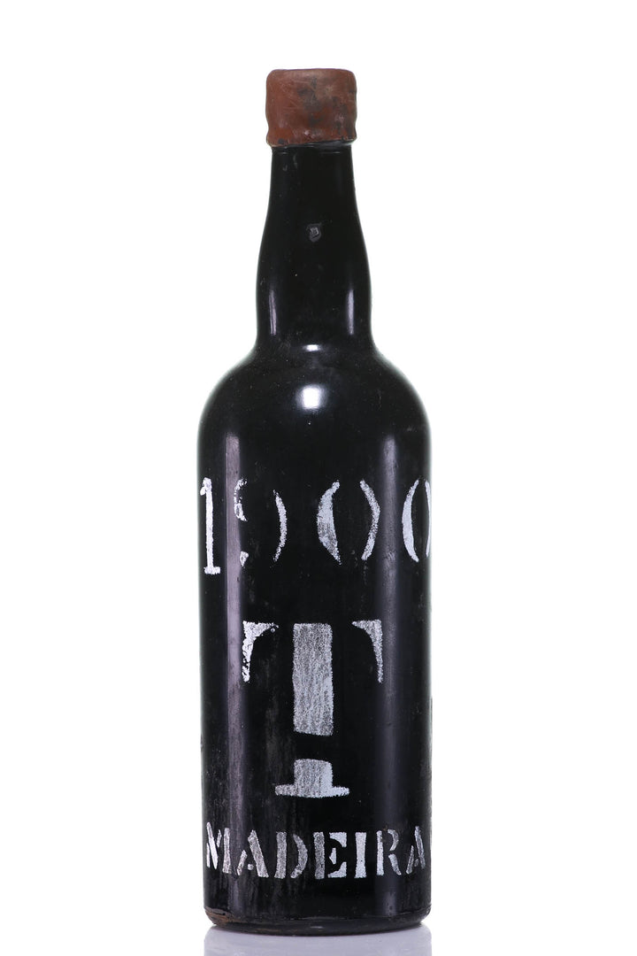 Madeira Terrantez 1900 Stencil Vintage Wine