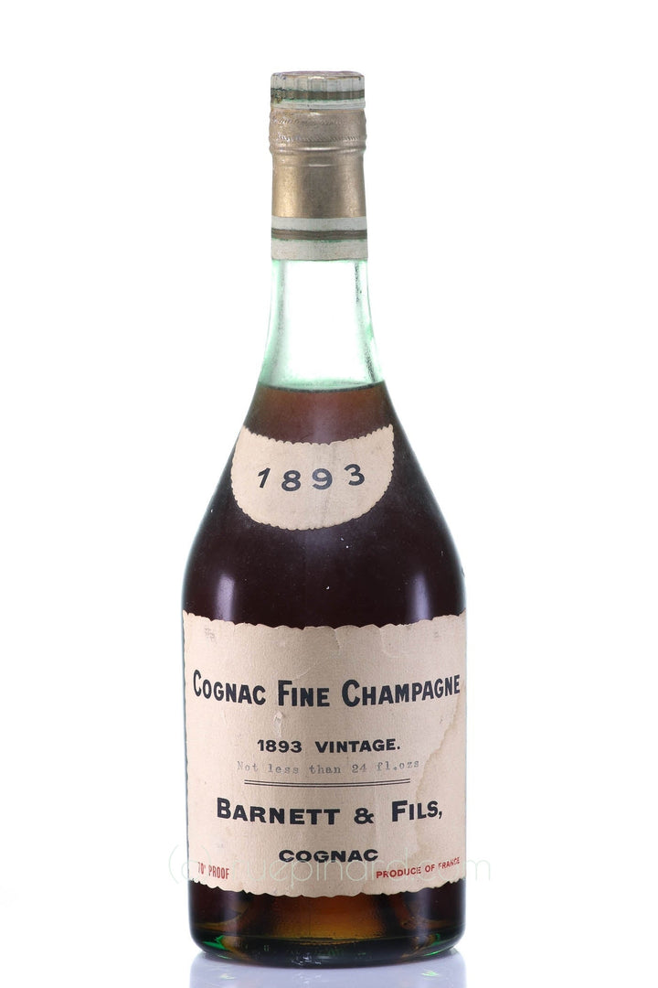 Barnett & Fils 1893 "Fine Champagne" Cognac - Rue Pinard