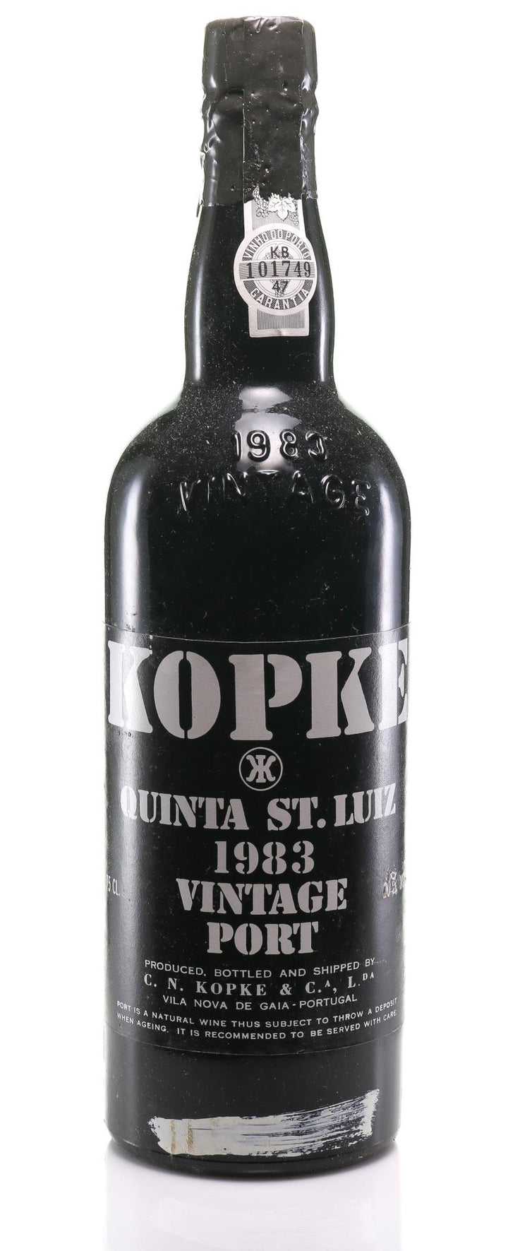 1983 Kopke Vintage Port, Quinta St. Luiz - Rue Pinard