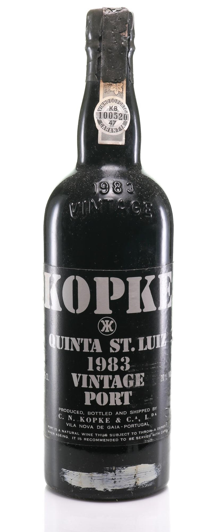 1983 Kopke Vintage Port, Quinta St. Luiz - Rue Pinard