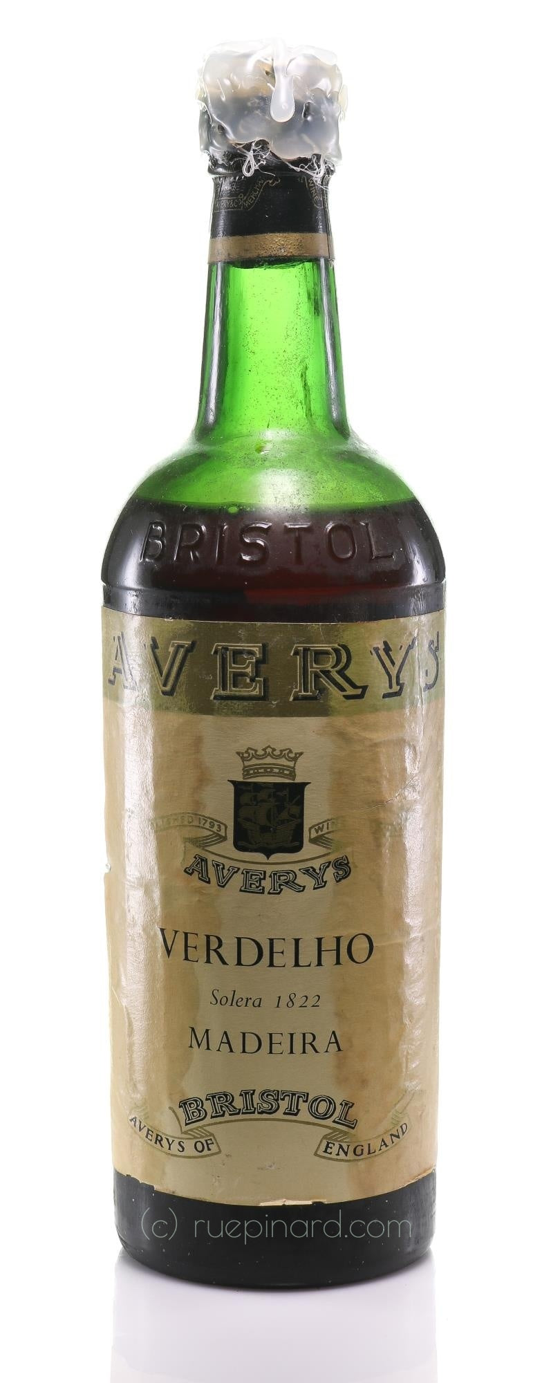 Avery Madeira Verdelho 1822 Solera Wine - Rue Pinard