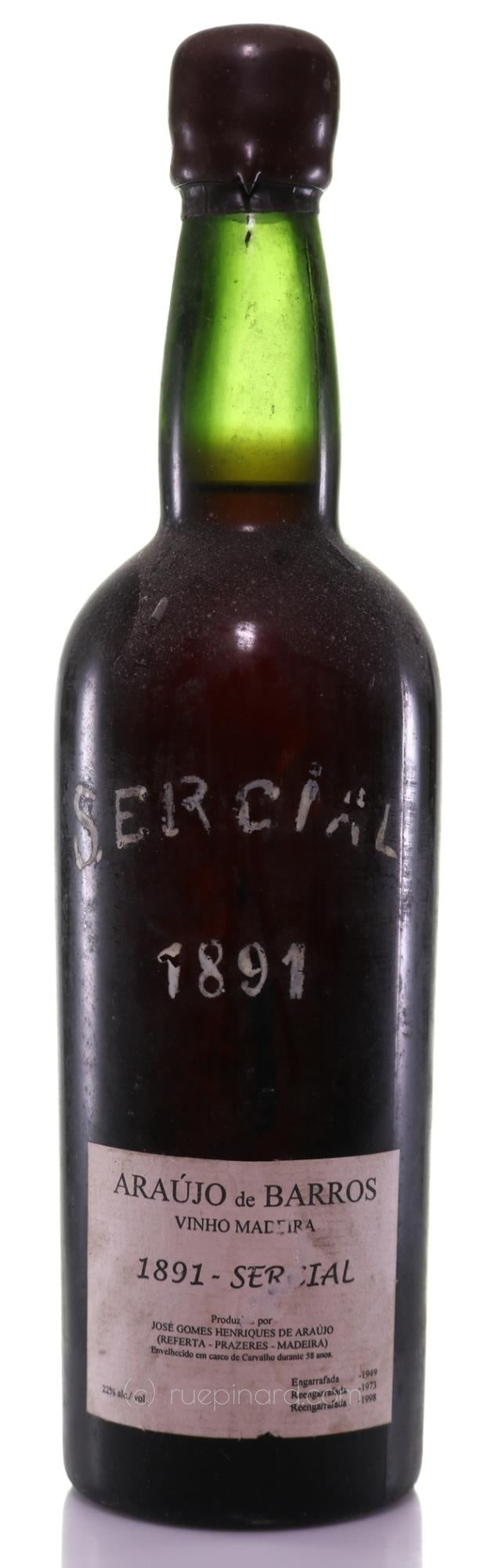 1891 Barros Henriques de Araújo Madeira - Rue Pinard