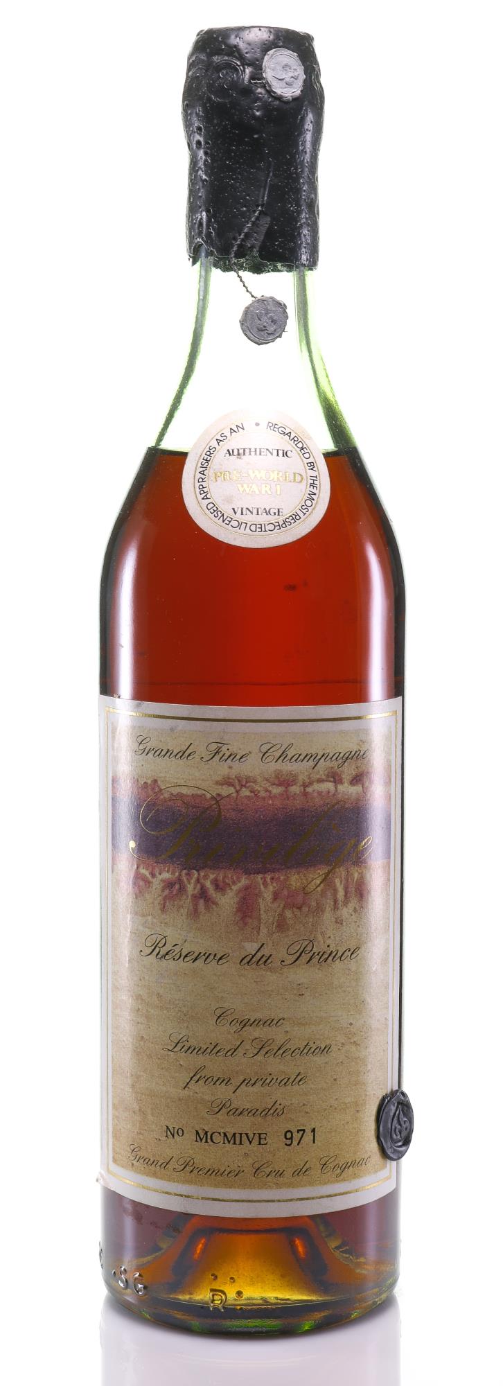 Privilège Réserve du Prince, Grande Fine Champagne Cognac