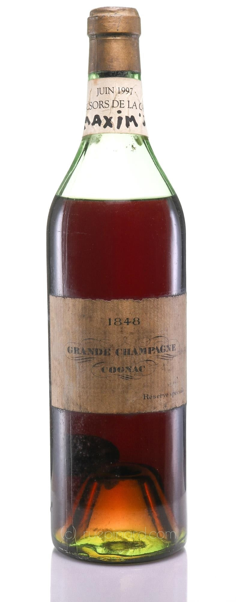 Caves du Chapon Reserve Special Cognac 1848 - Rue Pinard