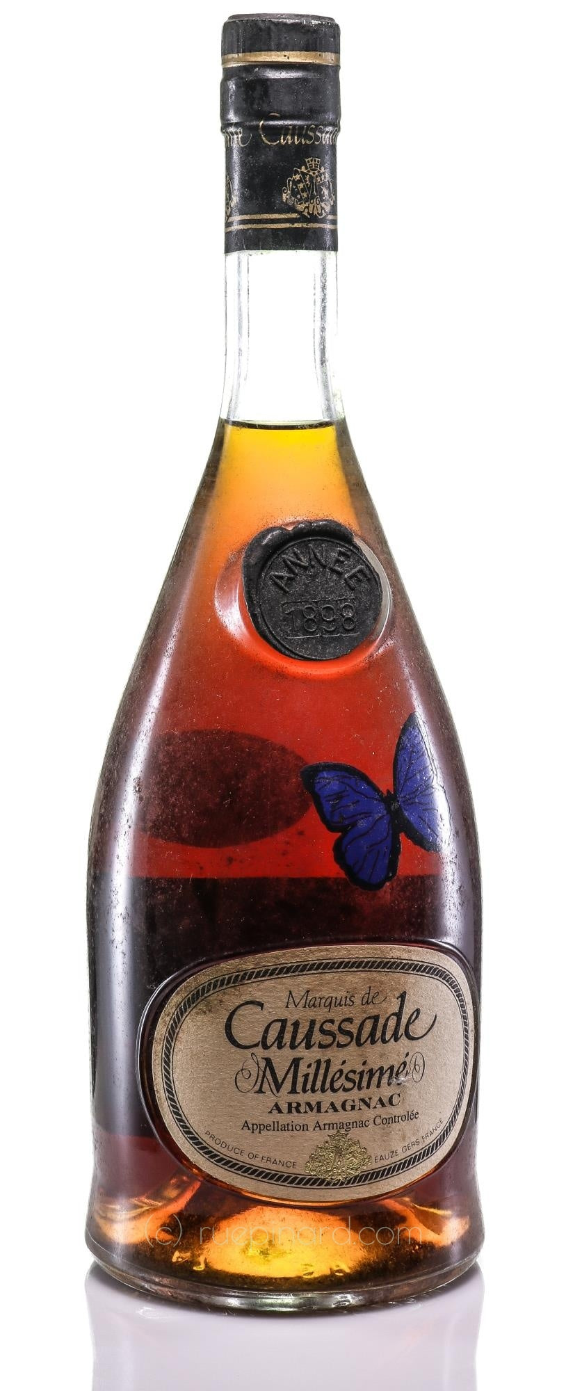 Marquis de Caussade 1898 Armagnac Millésimé - Rue Pinard