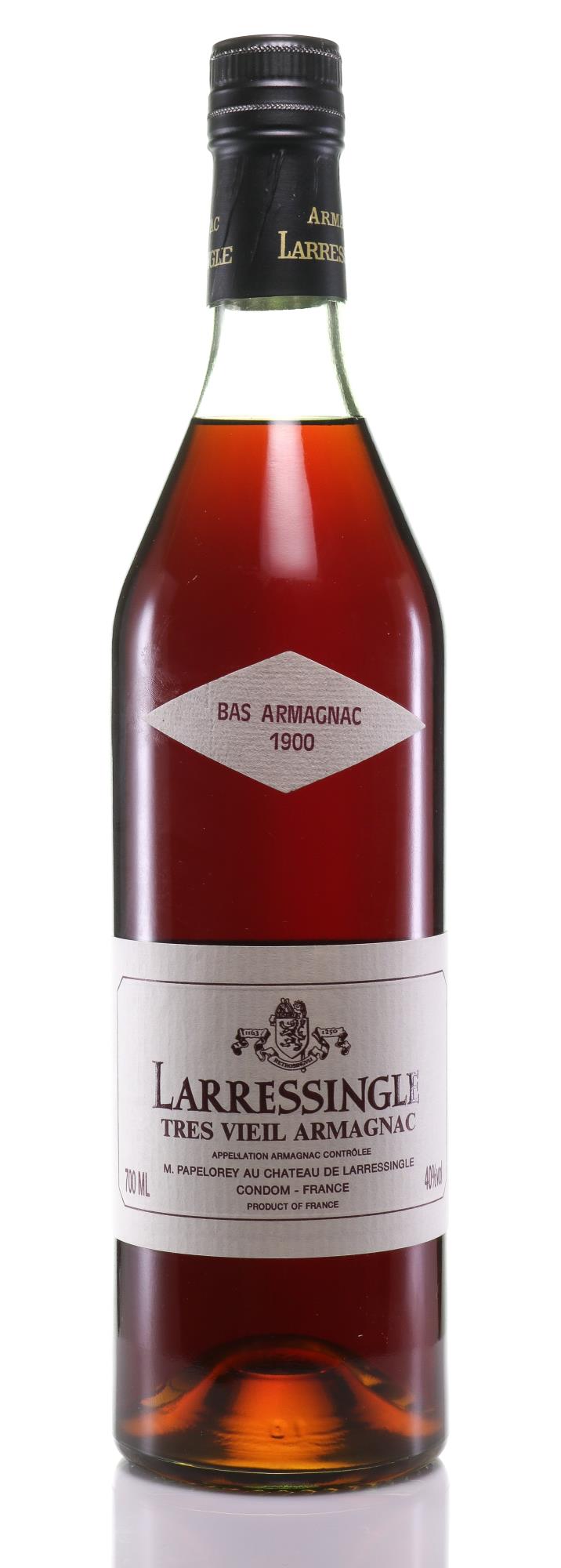 Larressingle Armagnac 1900 Bas Très Vieil 1997