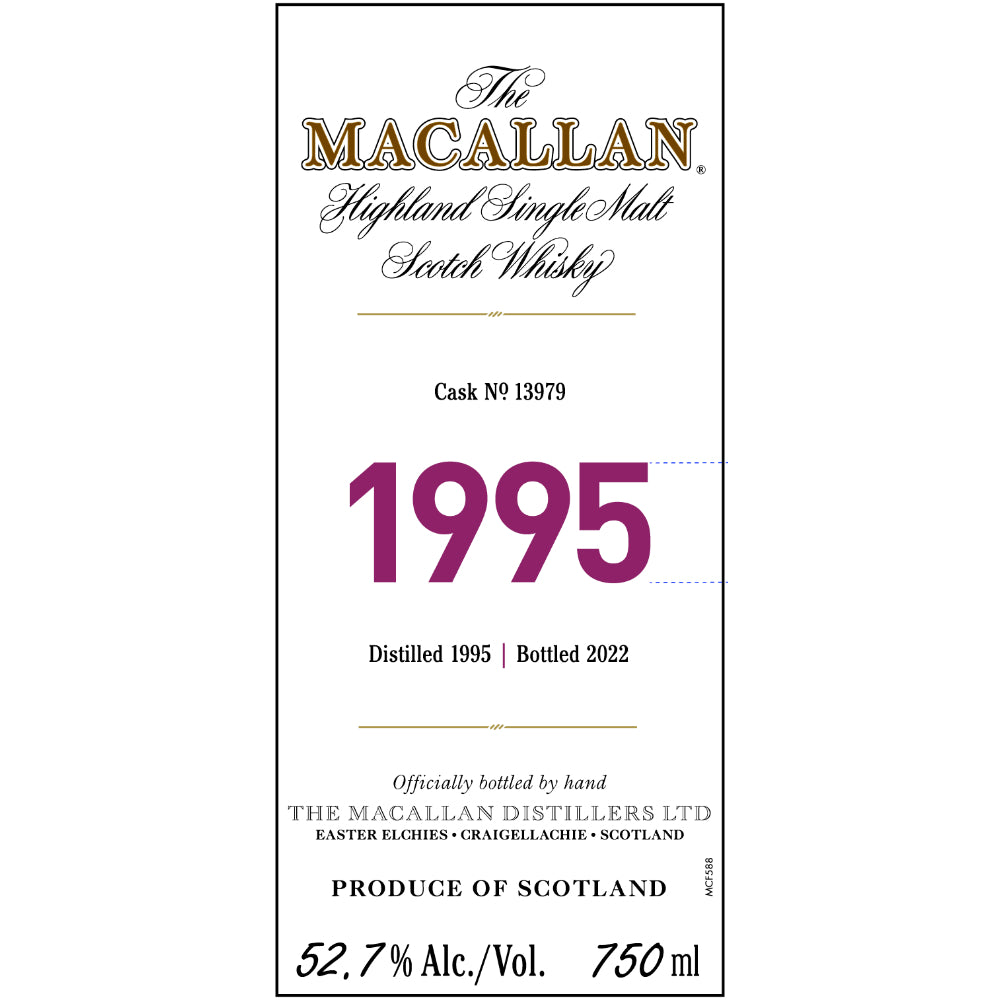 Macallan Fine & Rare Collection 1995