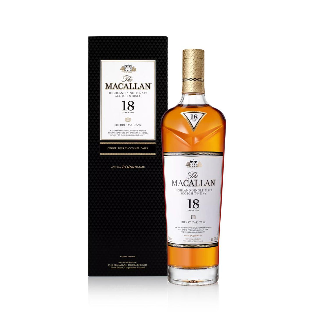 Macallan Sherry Oak 18YO Whisky 2024