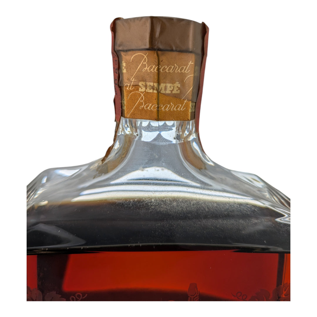 Sempé Armagnac Baccarat Decanter with Hermès Collaboration (1980)