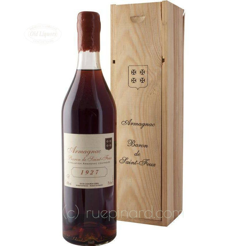 Armagnac 1927 Baron de Saint-Feux - LegendaryVintages