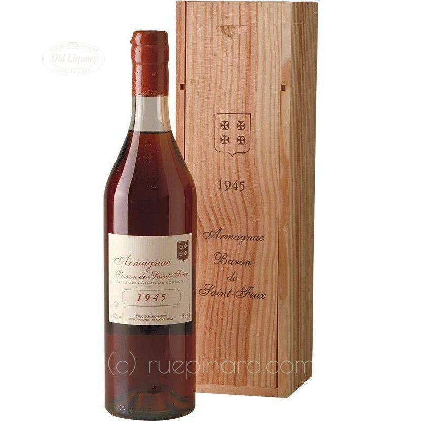 Armagnac 1945 Baron de Saint-Feux - LegendaryVintages