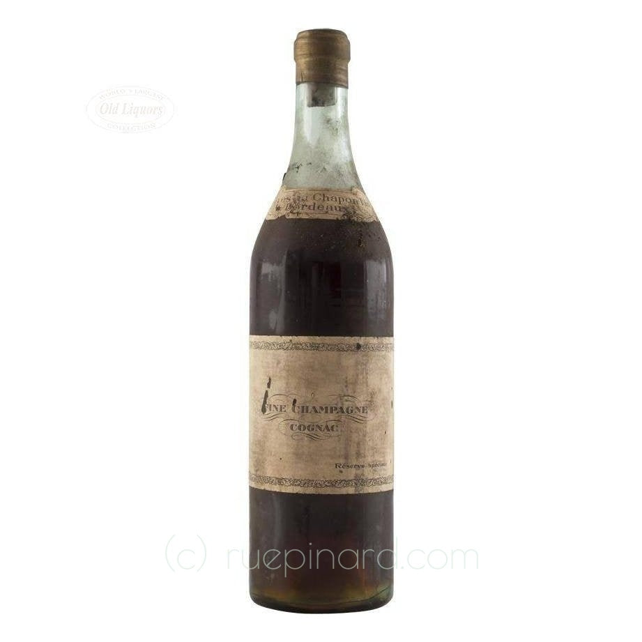 Cognac 1890 Caves du Chapon Fine Champagne - LegendaryVintages