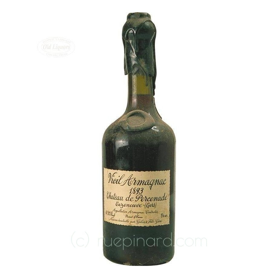 Armagnac 1893 Château de Percenade - LegendaryVintages