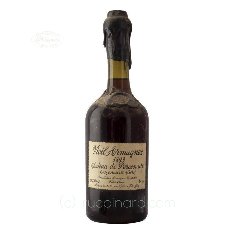 Armagnac 1893 Château de Percenade - LegendaryVintages