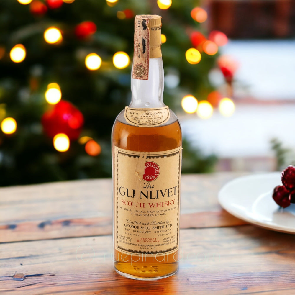 Glenlivet 12 Y.O. - Bottled 1960s Scotland Speyside - Rue Pinard