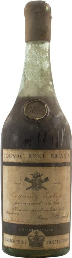 René Briand Cognac Extra 1895, Bottled 1937 - Rue Pinard