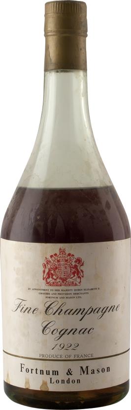 Fortnum & Mason Fine Champagne Cognac 1922