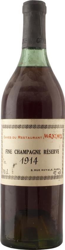 Maxim's 1914 Fine Champagne Reserve Cognac