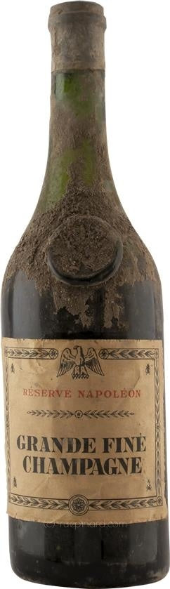 Maxim's Caves du Restaurant Grande Champagne Cognac 1910s Réserve Napoleon - Rue Pinard