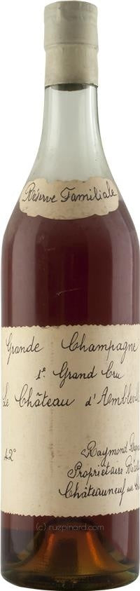 Ragnaud Cognac Reserve Familiale NV, Grand Cru, Château d'Ambleville, Grande Champagne Region - Rue Pinard