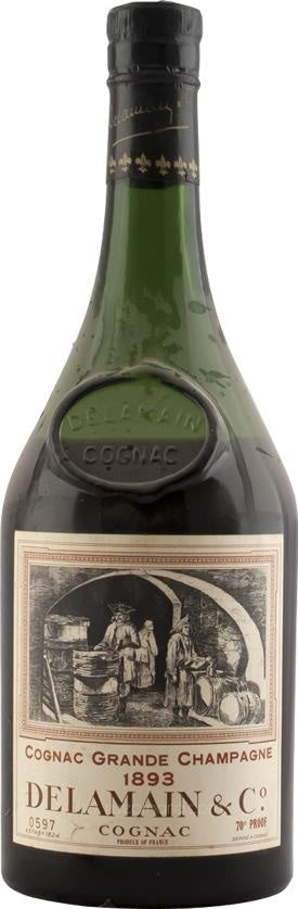 Delamain Vintage Grande Champagne Cognac 1893 - Bottle No. 0597 (1950s) - Rue Pinard