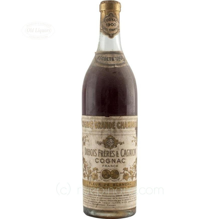 Cognac 1900 Dubois res Grande Champagne SKU 4209