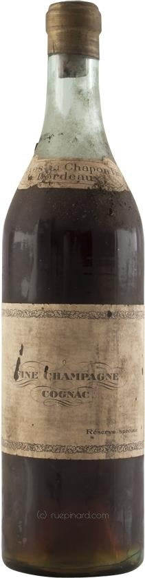 1890 Caves du Chapon Fine Champagne Cognac (Réserve spéciale, Bottled mid-1960s) - Rue Pinard