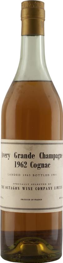 1962 Avery & Co Cognac - Grande Champagne Selection