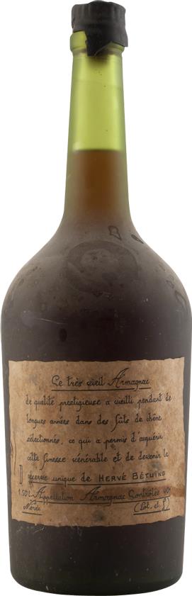 Hervé Bétuing Très Vieil Réserve Unique 1935 Armagnac Magnum