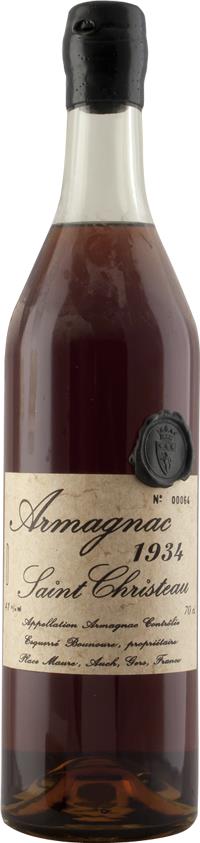 Esquerré Bounoure Armagnac 1934 Saint Christeau