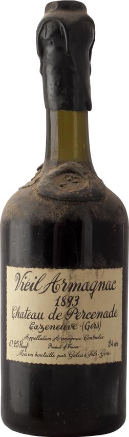 Château de Percenade Armagnac 1893 by Gelas et Fils