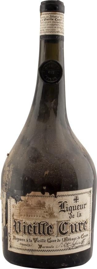 1912 Abbaye de Cenon Vieille Cure Liqueur Signed by S.R.M.A Bussiere - Rue Pinard