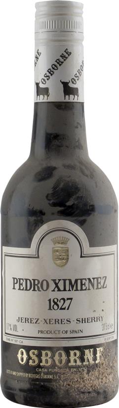 Osborne's 1827 Pedro Ximenez Sherry NV, Half Bottle