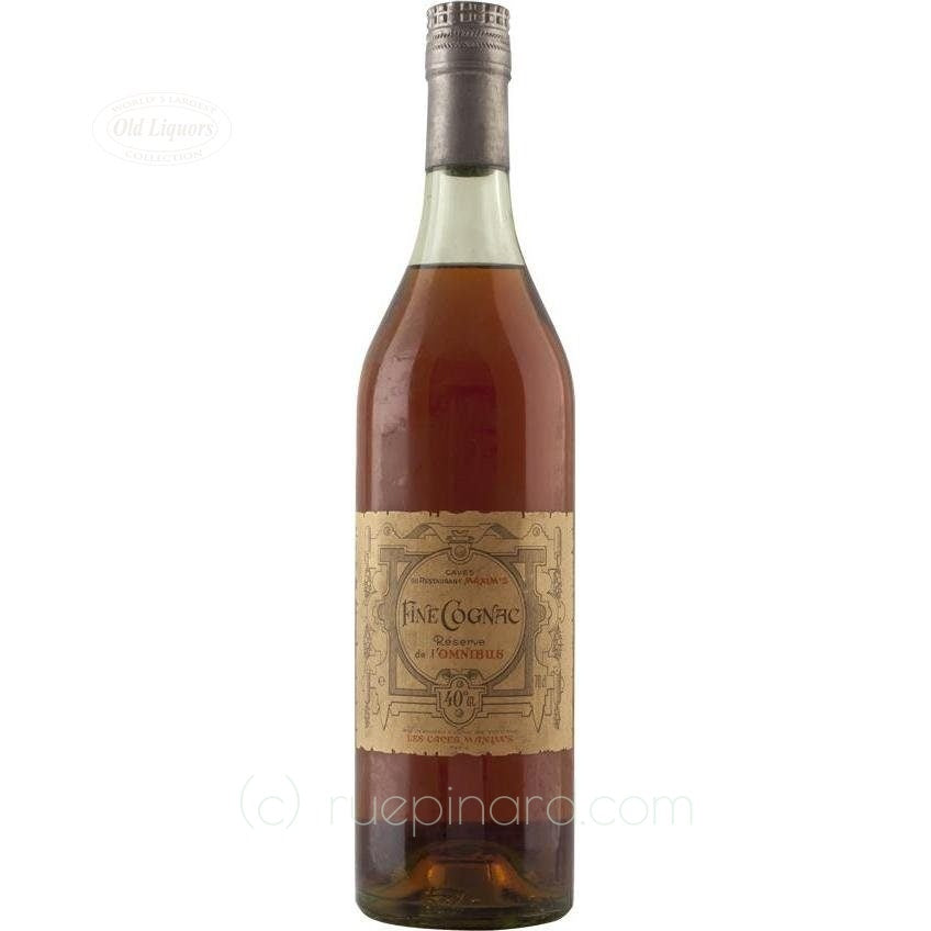 Cognac 1930 Maxim Caves Restaurant SKU 4045