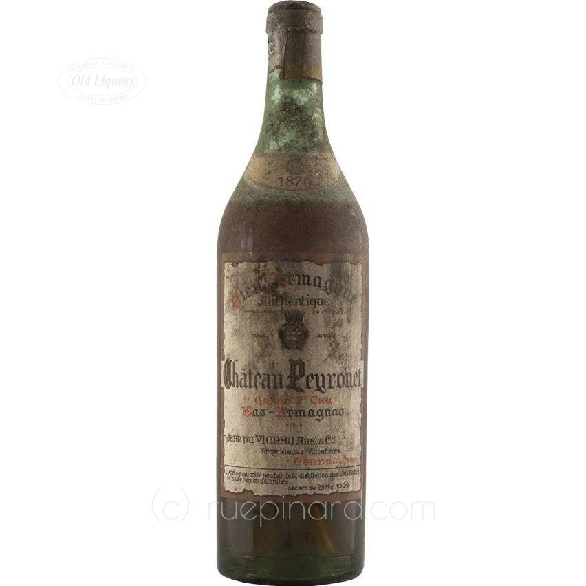 Armagnac 1870 teau Peyrouet SKU 4474