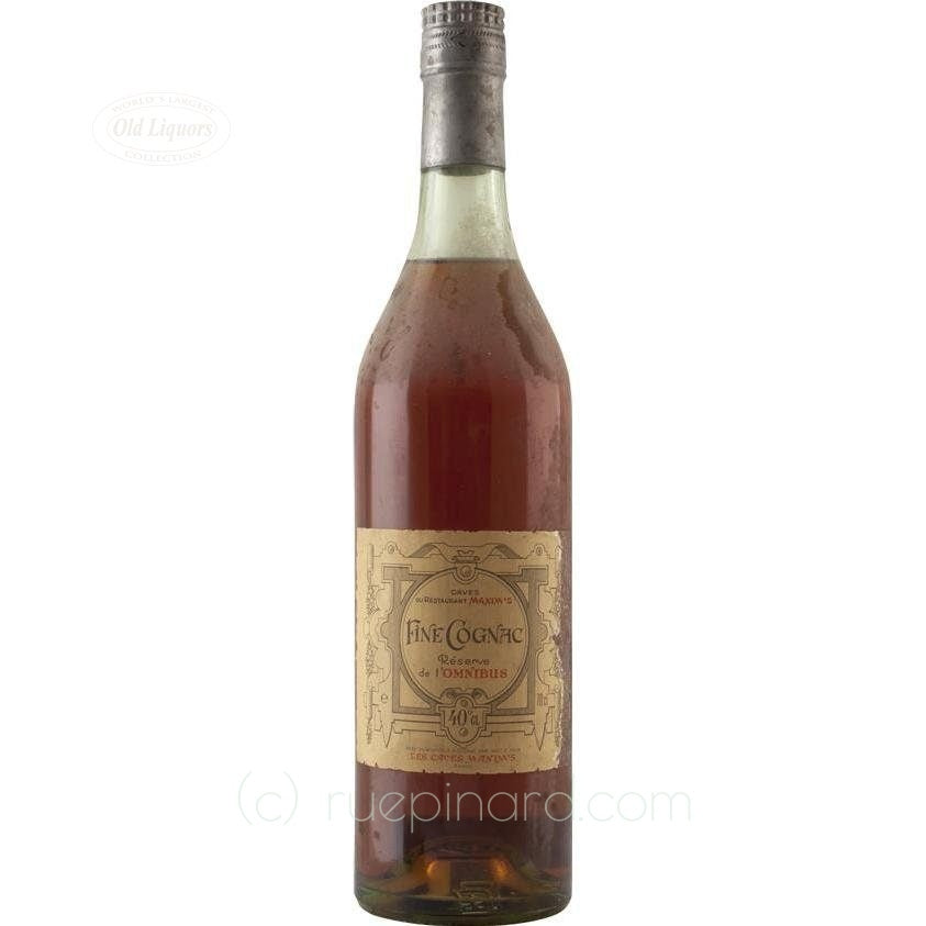 Cognac 1930 Maxim Caves Restaurant SKU 4032